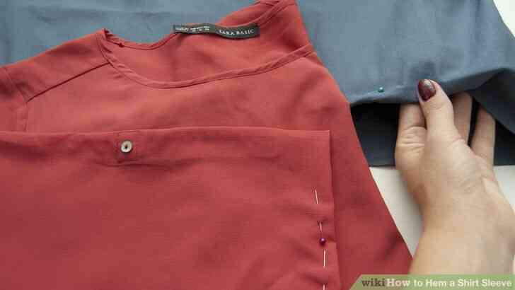 Image intitulée Ourlet une Chemise à Manches Étape 1